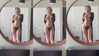 Darshelle Stevens Topless Mirror Handbra Video Leaked