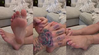 Paige Vanzant Hot Feet Massage Video Leaked