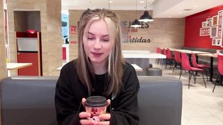 Devdaria Sloppy Blowjob At KFC Video Leaked