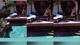 Brittany Furlan Full Nude Pool Blowjob From The Security Camera PPV 200$