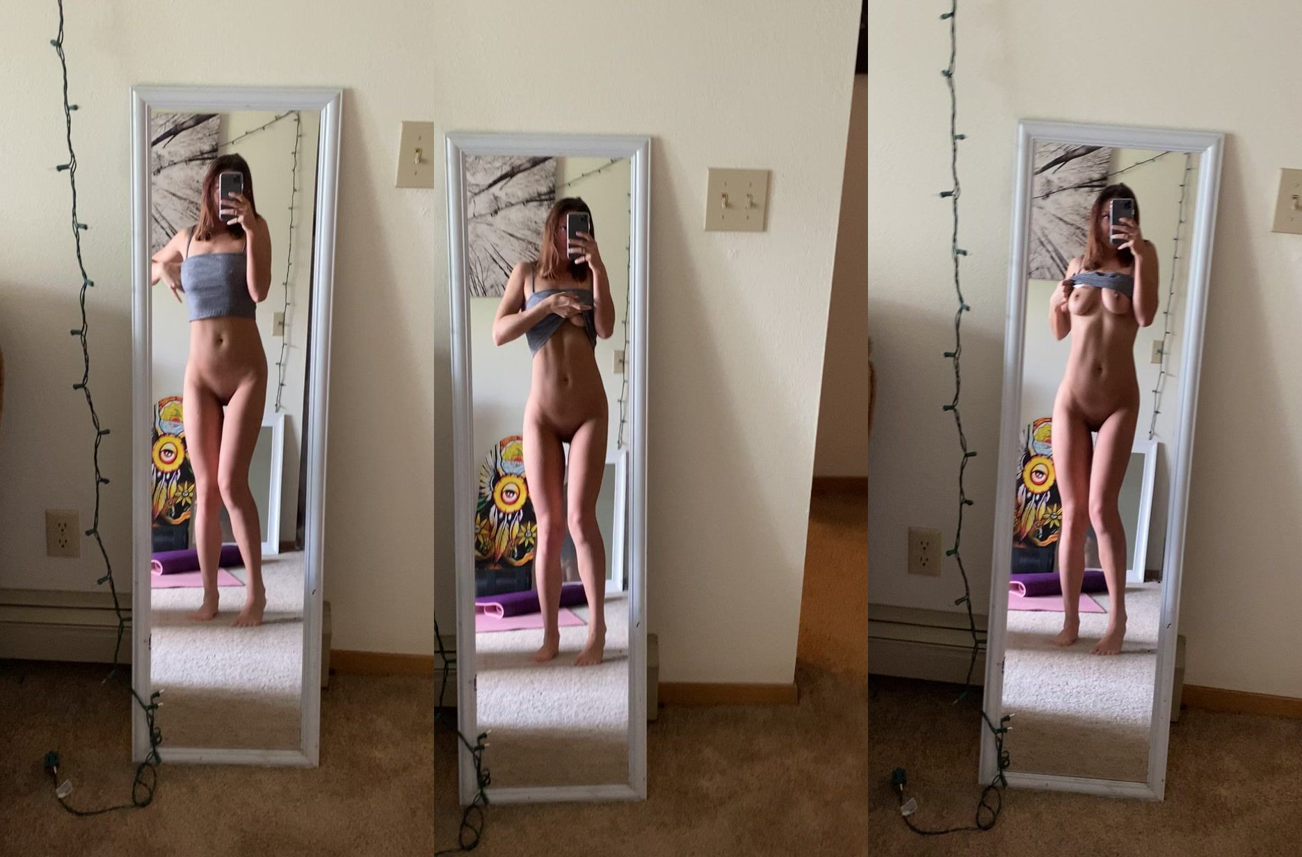 Crazyjamjam Snapchat Nude Mirror Pussy & Tits Tease Video Leaked