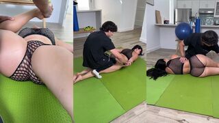 Christiemcfit Christie Anne See Through Pussy With Sportif Coach