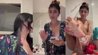 Mia Khalifa Nude Shower Tease Onlyfans Ppv Leaked