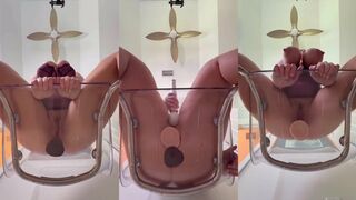 Gwy Ther Nude Masturbation & Dildo Fuck Seen From Below Ppv Leaked