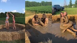 Urfavonlinesloot Mud Wrestling With Anya Matusevich Anyalacey Theanyalacey