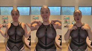 Meg Turney See-Through Bodysuit Video Leaked