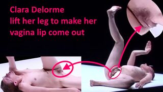 Clara Delorme your large dark hairy vagina must be seen