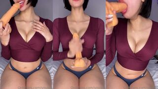 Voulezj Solo Sucking A Dildo Onlyfans Video Leaked