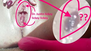 Alix Marshall when you do this I have to lick your cumhole