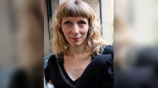 Annabelle Chambon is getting her little MILF titts abused