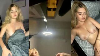 Thecourtneynextdoor Horny Pleasures Nude Herself On The Bed Onlyfans  leaked video