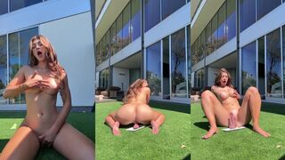 Victoria Queen Nude Rides Her Dildo Outdoors Onlyfans Leaked
