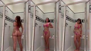 Horny Sophieraiin Nude Shower wash her Boobs leaked Onlyfans  Video