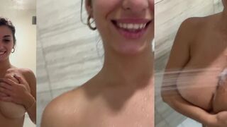 Bufalika Ika Duaria Showering Playing With Huge Tits