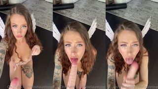 Elise Laurenne Nude Angel Lingerie Dildo Fuck