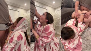 Fat Ass Girl Shilpa Sethi Blows Her BF's Cock And Gets Drilled In Doggy Style