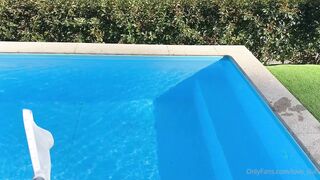 Love Lilah Gets Creampied By The Pool