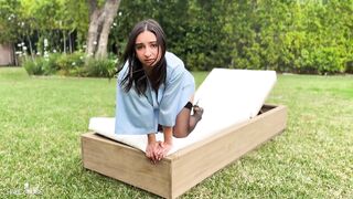 Hailey Rose Gets A Wet Pounding Outdoors