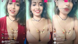 Suganthi Instagram Glamour Influencer Exclusive Live Session Video Part 11 230mb