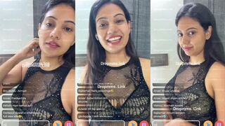 Beautiful brunette vlogger PurpleHalcyon Ashwini shares Exclusive live chat