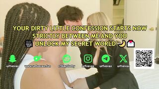 Wild Double Creampie Threesome With Footjob  Lesbian Action-Gattouz0