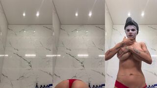 Mia Khalifa Boob Slip Face Mask PPV Video Leaked