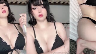 Pinkchyu Oils Up Perfect Latina Boobs
