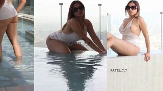 Ashwitha New Rooftop Swimming pool Latest Exclusive OnlyFans