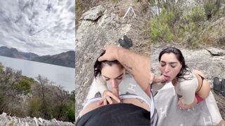 Emily Rinaudo Outdoor POV Blowjob OnlyFans Video Leaked