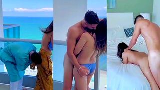 Gorgeous Punjabi model Meetii Kalher beach-side villa sex video leak