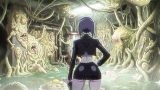 Monster tentacles fuck Raven from Teen Titans.