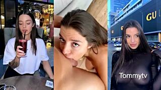 Beautiful instagram Model Alyssa, got her Ass Destoryed in for First ever Hardcore