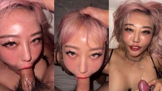 Kitty Lixo Gives A Blowjob While Tied Up