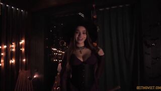 Selti (aka Seltin Sweet) Full Nude Witch Cosplay Masturbation