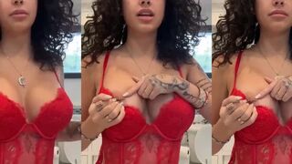 Malu Trevejo Nude Nip Flash