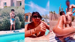 Anna Beggion AKA Annabgo Nude Outdoor POV Sextape