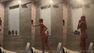 Claire Lizzy x Grace Rayne Fully Naked Teens Shower PPV