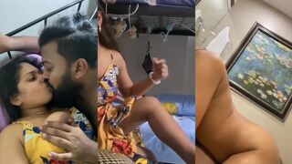 Hot couple Affair girl Boy Blowing And Getting Fucked