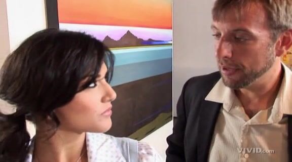 Sexy Brunette Secretary get fucked by her horny Boss
