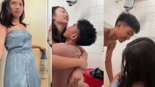 School Teen Boy Fucks Horny Teacher Washroom