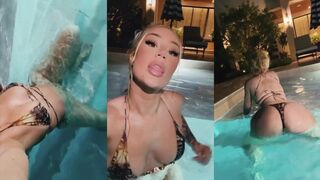 Iggy Azalea Sexy Twerking Pool