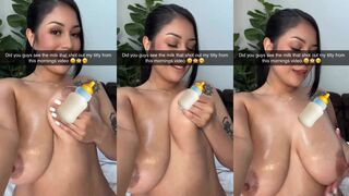 Adianababyxo Big Oiled Boobs Teasing Short Onlyfans Leaked Video