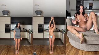 Aria Khan Full Nude Strip Tease & Vibrator Pussy Masturbation Onlyfans Leaked