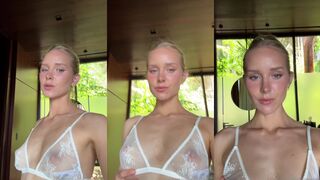 Caroline Zalog Nude See Through Pussy Play Onlyfans Video Leaked