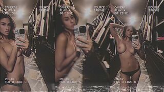 Brittany Furlan Nude Topless Selfie Teasing Video Leaked